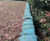 Topsoil-filled bagwork used to created retaining wall in garden 3