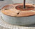 Custom bench with anti-skate fittings for street market 2