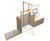 Timber multi-use ball courts for teens 3