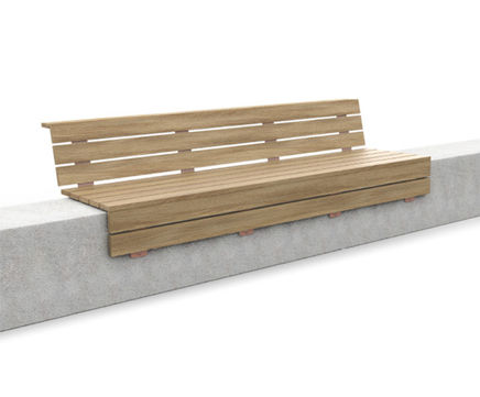 Wall bench by LAB23