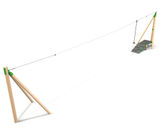 Timber runway zip wire - 20, 25, 30m - on this page