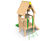 Single Woodland Tower 1 small timber multiplay unit 3
