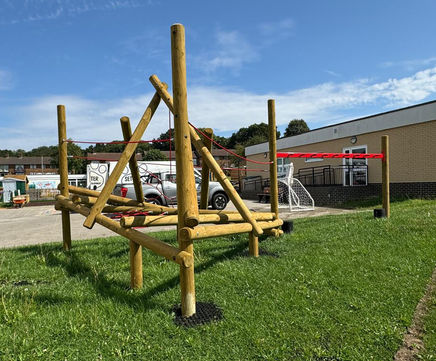 KS1 Adventure Play Area and KS2 Hangout Area in Hertfordshire