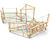 Clamber Stack Zio timber climbing frame with net 0