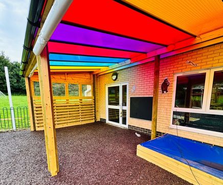 Huge EYFS Play Area completed in Hertfordshire