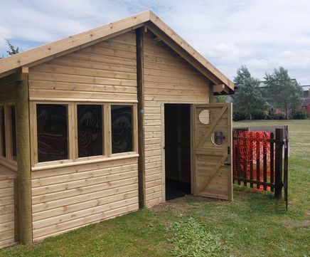 Outdoor Classroom installed for Shortstown Primary School
