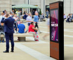 WAY2GO - outdoor digital totem / monolith signs