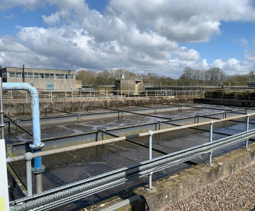 Energy-efficient blower retrofit for wastewater treatment plant