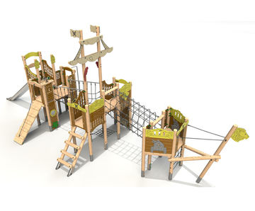Shiver-Me-Timbers ship-themed multiplay unit