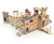 Clamber Castle - timber-framed multiplay unit 1