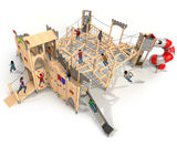 Clamber Castle - timber-framed multiplay unit - on this page