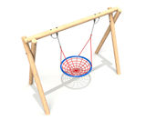 Timber-framed basket swing (2.4m) - on this page