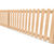 Timber picket play fencing (1 or 1.2m high) 0