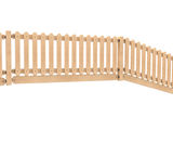 Incline Pro timber fencing with kickboards - on this page