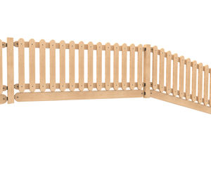 Incline Pro timber fencing with kickboards
