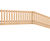 Incline Pro timber fencing with kickboards 2