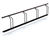 Dorado Bicycle Rack - black steel wall-mounted adjustable bike holder 0