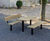 Ekeby Table - outdoor hardwood table with galvanized steel legs 0