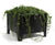 Flox, Low and high - contemporary steel square planters 4