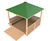 Square timber shelters 7