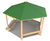 Hexagonal timber shelters 5