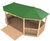 Hexagonal timber shelters 11