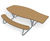 Olvon Picnic Table - wheelchair accessible outdoor HPL table 3