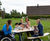 Olvon Picnic Table - wheelchair accessible outdoor HPL table 0