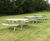 Olvon Picnic Table - wheelchair accessible outdoor HPL table 2