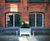 Rox Bench - outdoor pine and metal freestanding park bench 1