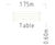 Rosenlund Narrow Table - outdoor galvanized steel and pine park table 2