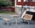 Table Sofiero - hardwood outdoor table with galvanized frame 0