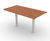 Table Sofiero - hardwood outdoor table with galvanized frame 3