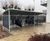 Stella Bicycle Shelter - black timber bike storage with vaulted tin roof 2
