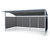 Stella Bicycle Shelter - black timber bike storage with vaulted tin roof 6