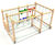 Timber climbing frames 11