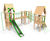 Woodland Wonders - natured-themed timber play towers 7
