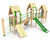 Woodland Wonders - natured-themed timber play towers 9