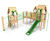 Woodland Wonders - natured-themed timber play towers 10