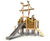 Ship-themed timber play towers 8