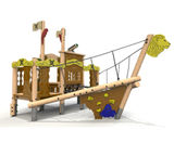 Ship-themed timber play towers - on this page