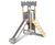 Castle-themed timber play towers 0