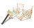 Clamber Stack® - timber, rope and steel playground climbing frames 17