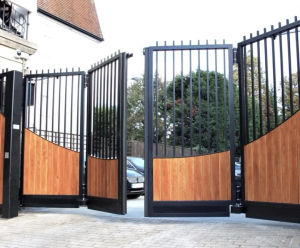 CSG 10605 trackless bi-folding speed gate