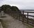 Recycled plastic post-and-rail fencing 1