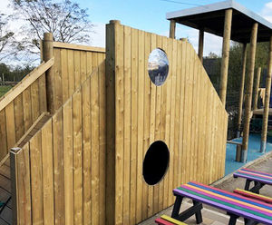 Design, build and install of unique play areas on Scottish island