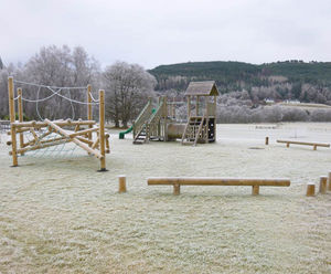 Design, build and install of outdoor play area at remote estate