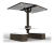Solar Canopy - outdoor picnic table set with solar charging canopy 0