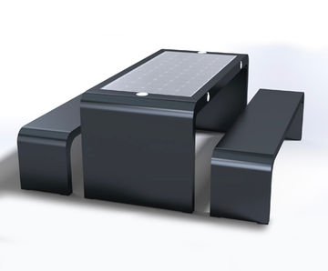 Municipal - solar smart WiFi picnic bench