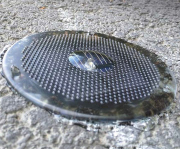 Solar Eye - in-ground solar LED lighting for footpaths and cycleways